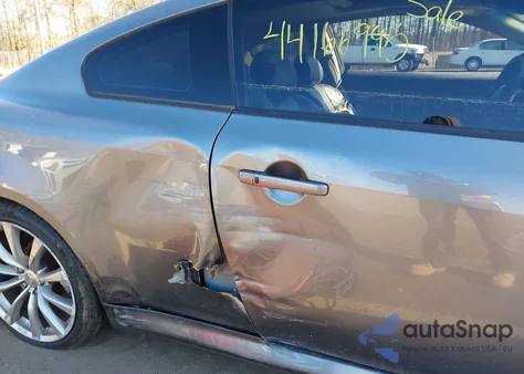 2010 Infiniti G37 Journey z USA, uszkodzony, nr VIN JN1CV6EK5AM100846